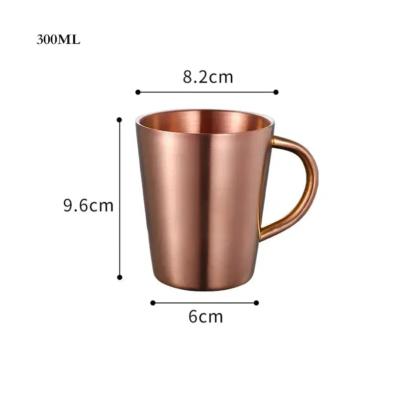 Gold Stainless Thermal Mug