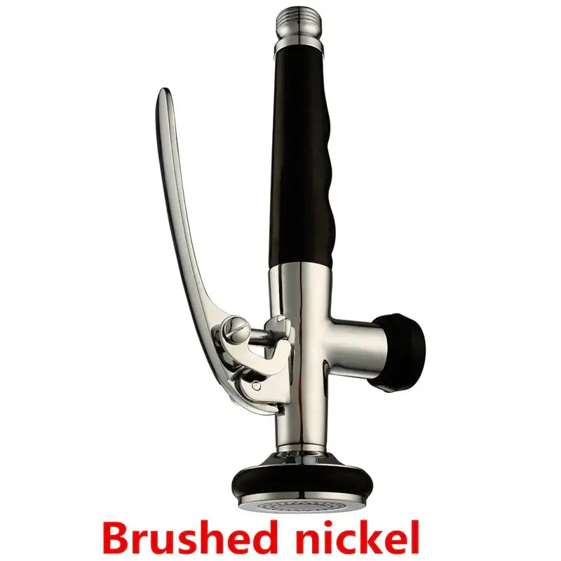 Nickel Rocker Wall Lamp
