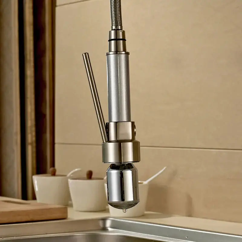 Nickel LED Kitchen Faucet