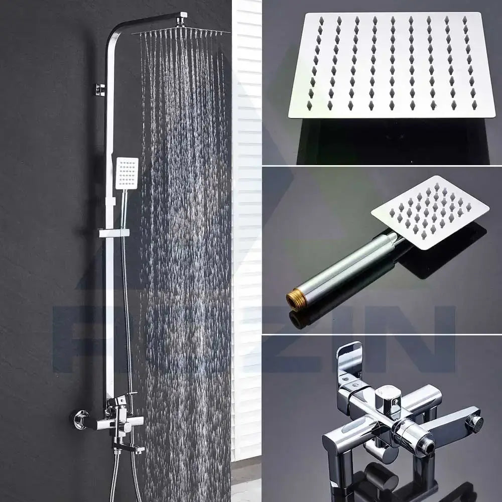 Nickel Handheld Shower System