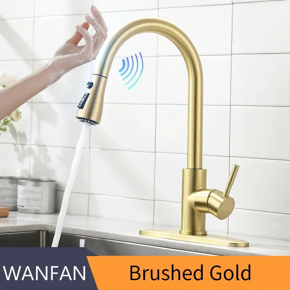 Nickel Flexible Spray Faucet
