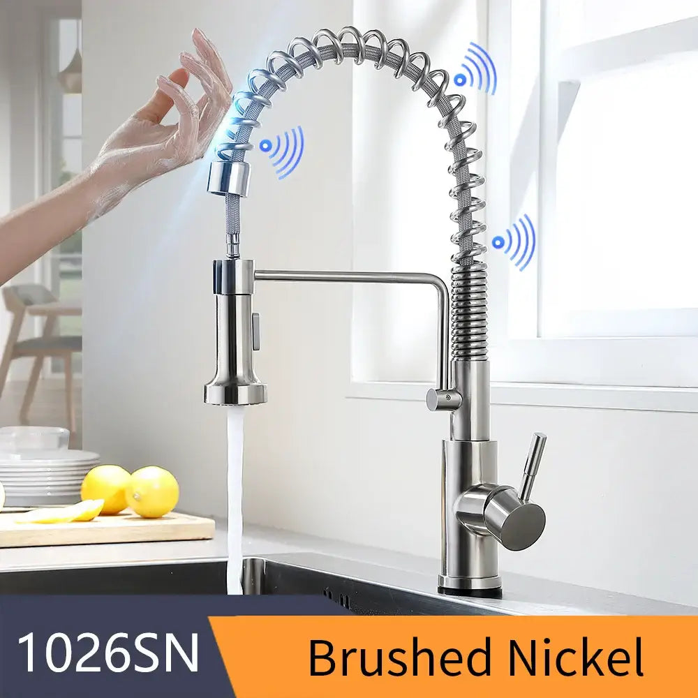 Nickel Flexible Spray Faucet
