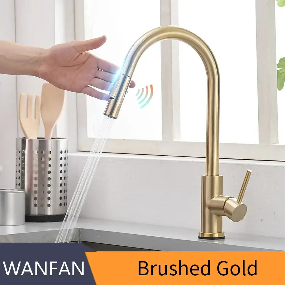 Nickel Flexible Spray Faucet