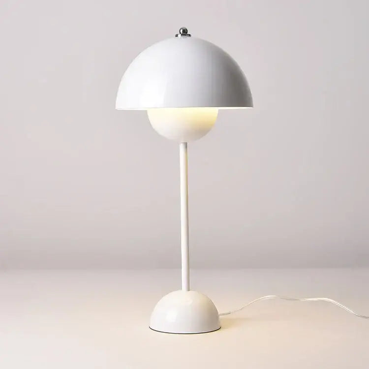 Burgundy Flower Floor Lamp
