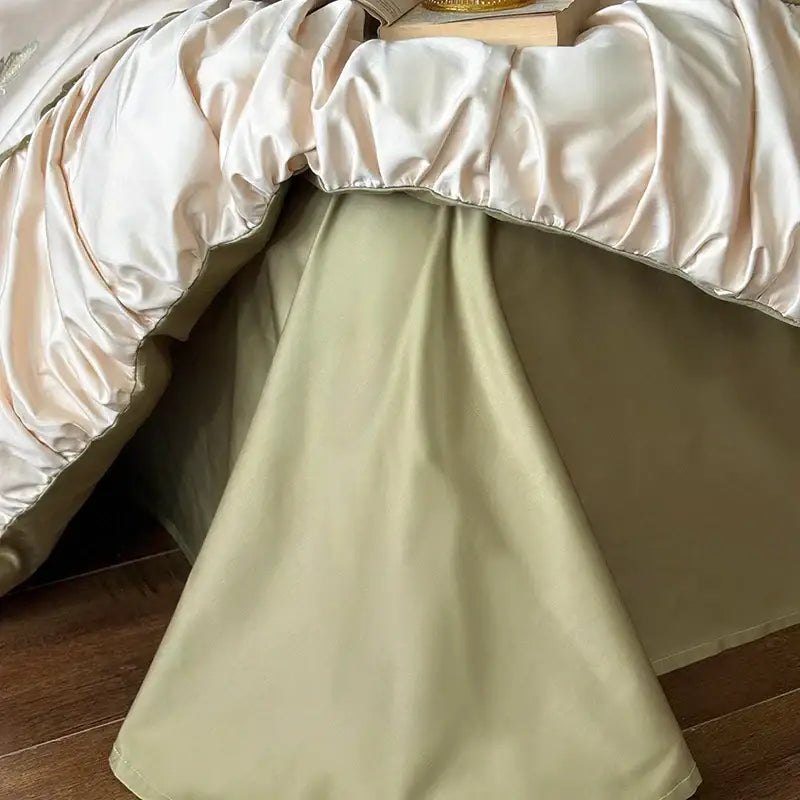 Satin Butterfly Bedding Set