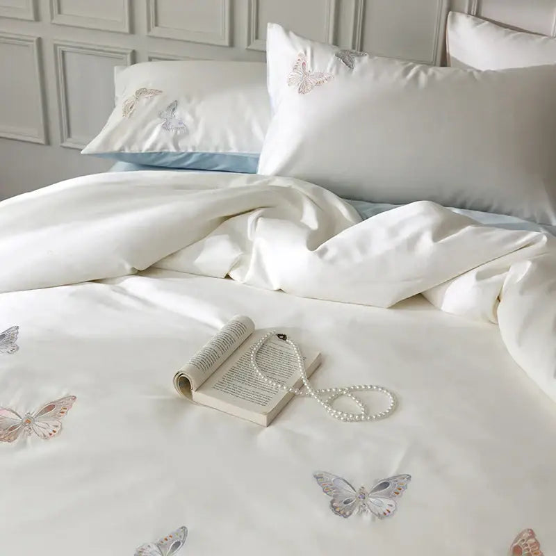 Lyocell Butterfly Bedding Set