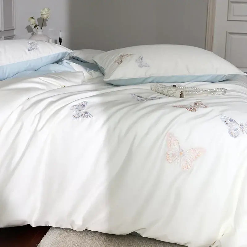 Lyocell Butterfly Bedding Set