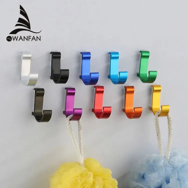 Colorful Metal Wall Hooks