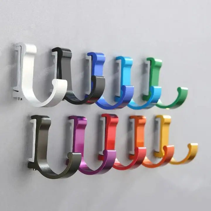 Colorful Metal Wall Hooks