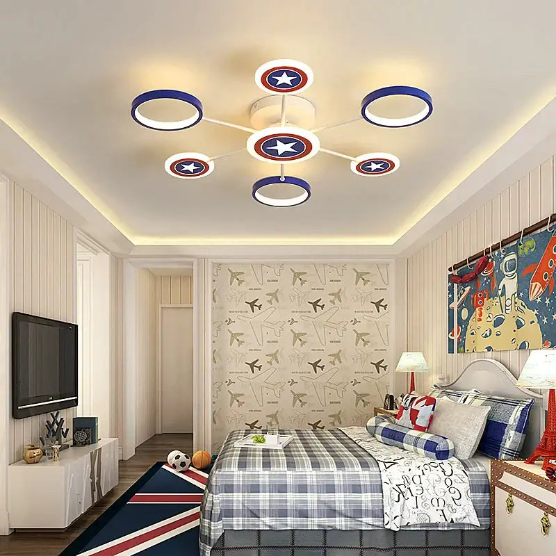 Blue LED Ceiling Light