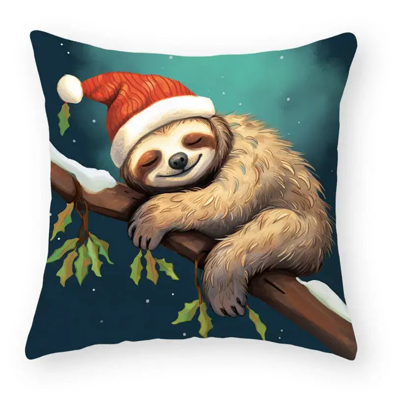 Christmas Animal Pillowcase Set