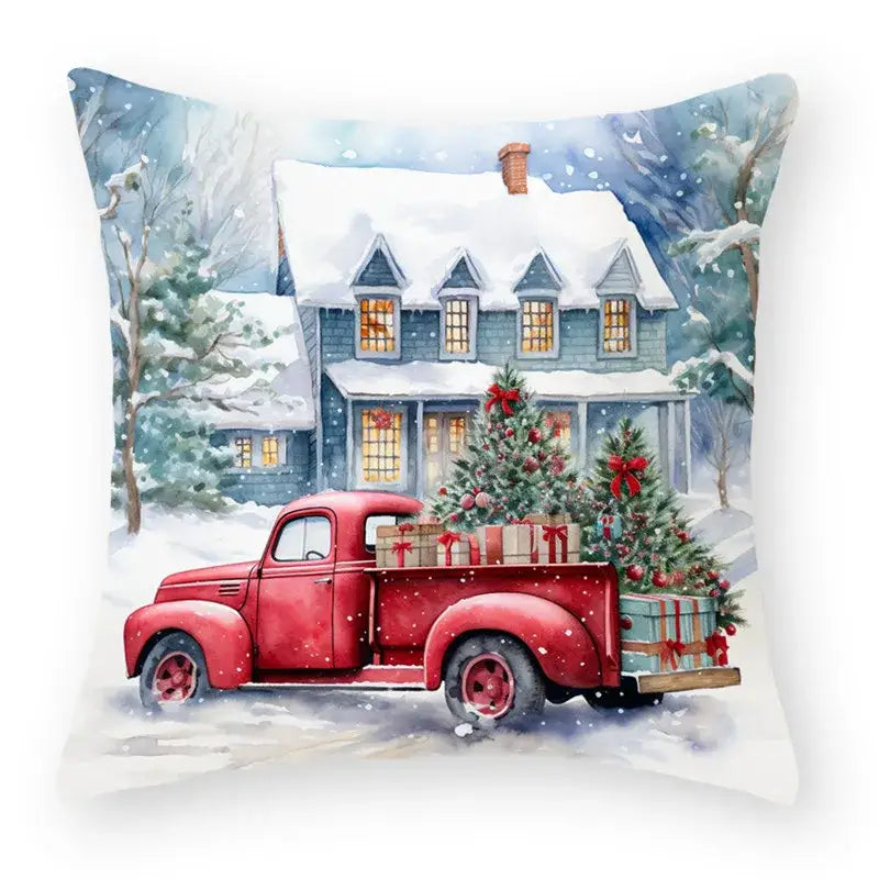 Christmas Animal Pillowcase Set