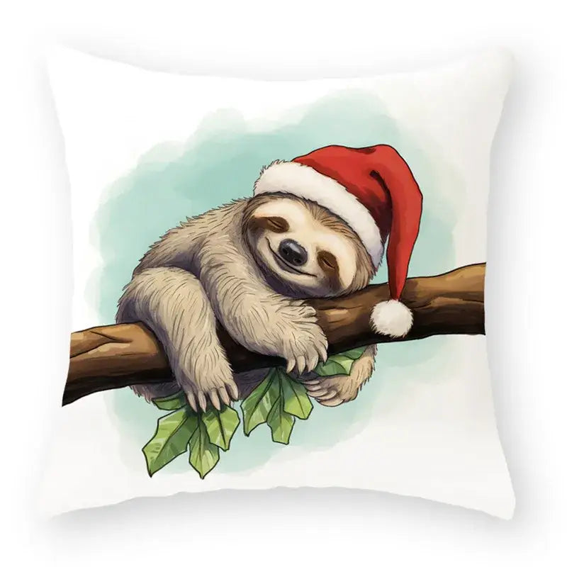 Christmas Animal Pillowcase Set