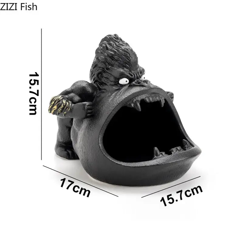 Gorilla Ceramic Ashtray