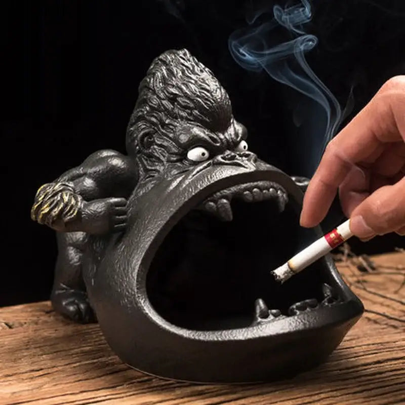 Gorilla Ceramic Ashtray