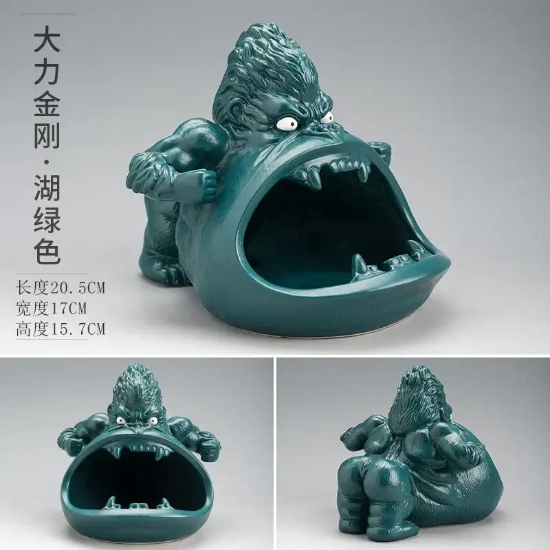 Gorilla Ceramic Ashtray