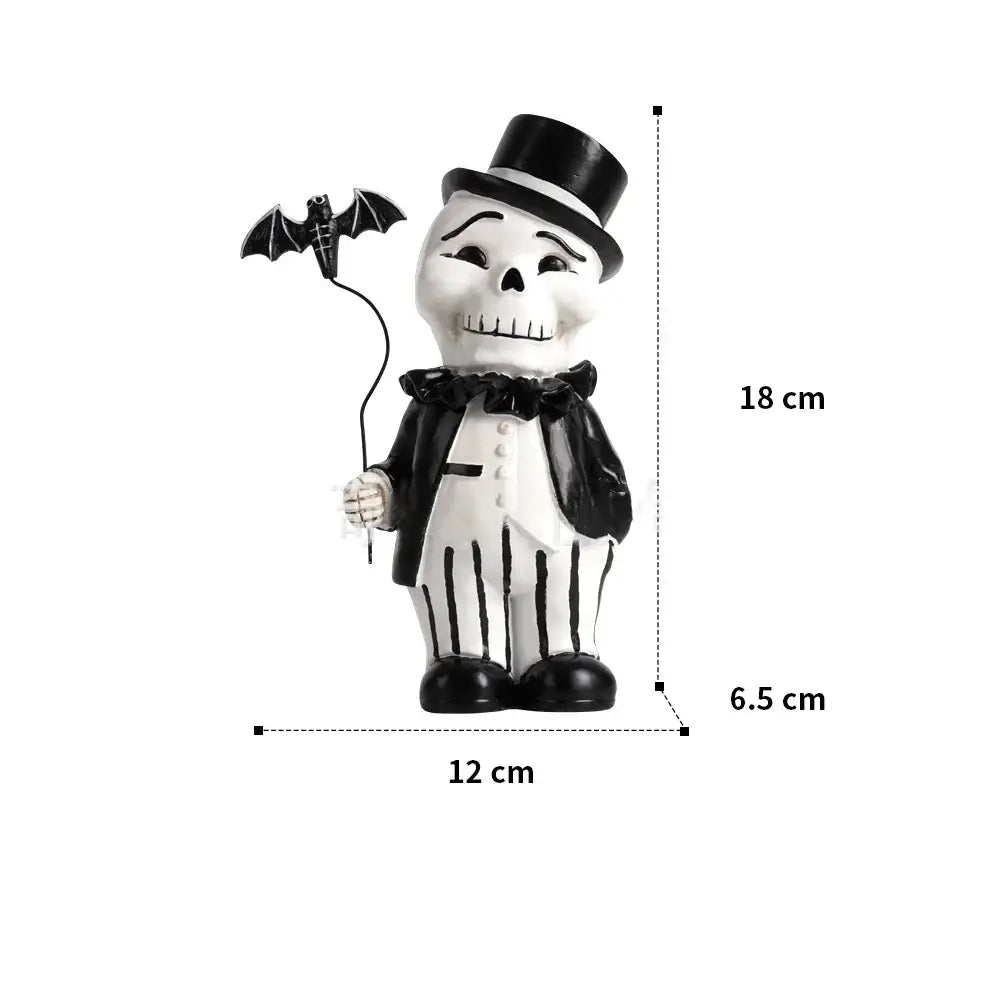 Skeleton Gentleman Figurine