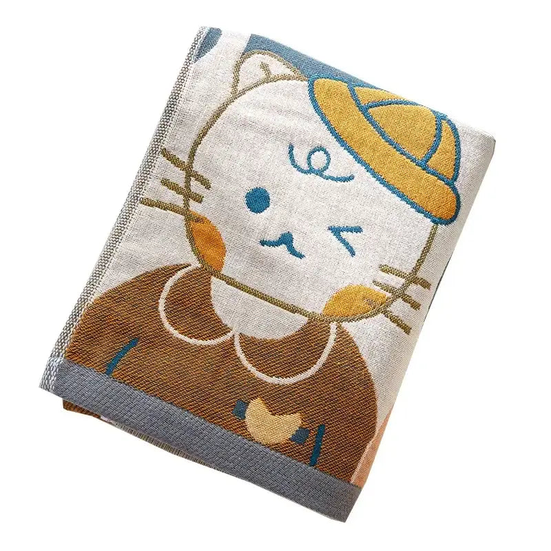 Cartoon Cotton Bath Towel