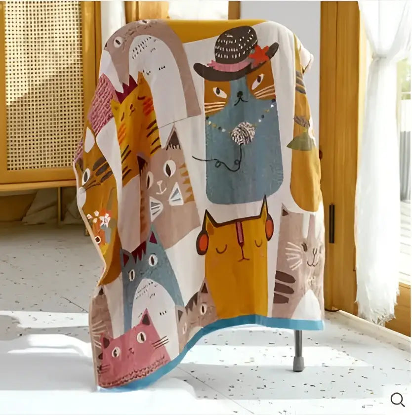 Cartoon Cotton Bath Towel