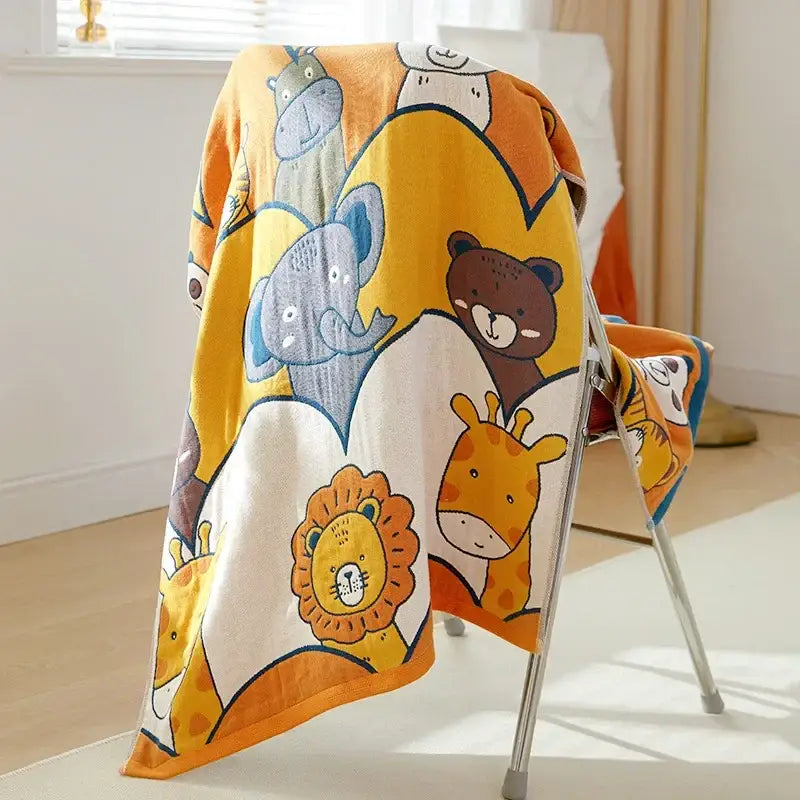 Cartoon Cotton Bath Towel