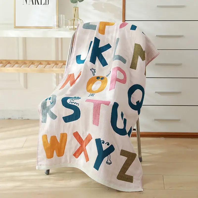 Cartoon Cotton Kids Bath Towel