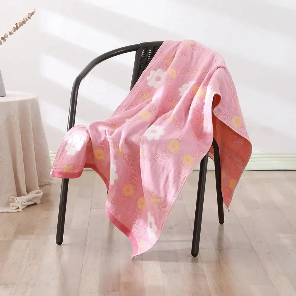 Cartoon Cotton Kids Bath Towel