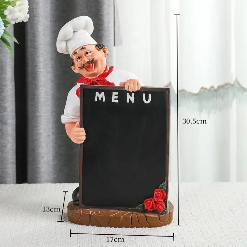 Chef Resin Wine Rack