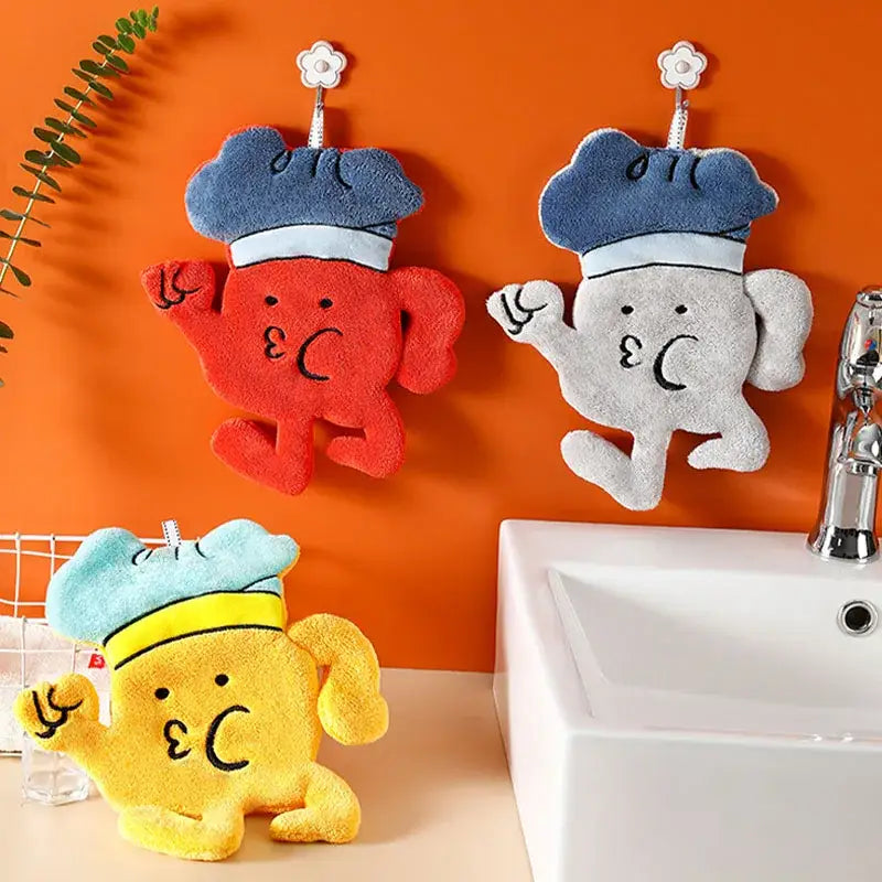 Red Chef Hand Towel