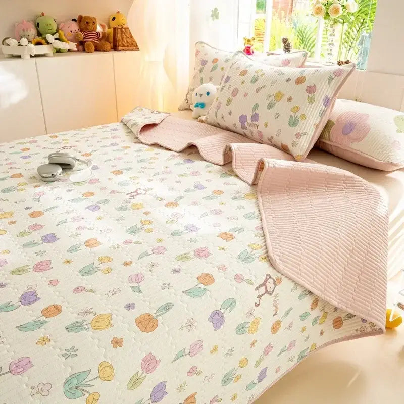 Cotton Dinosaur Bed Cover