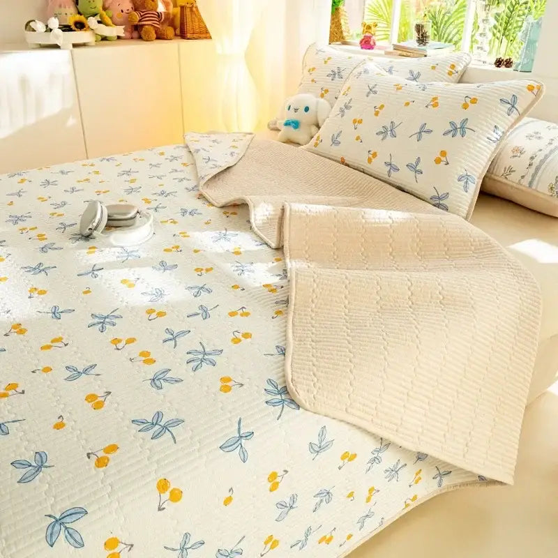 Cotton Dinosaur Bed Cover