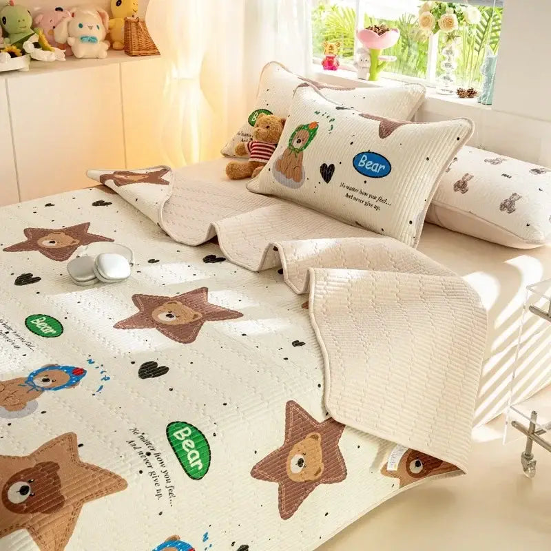 Cotton Dinosaur Bed Cover