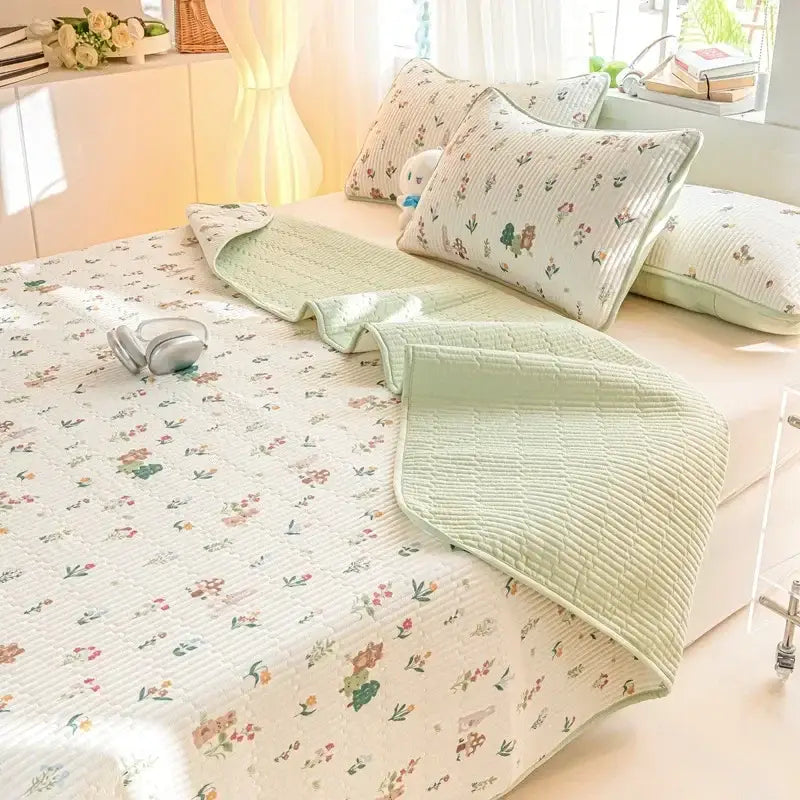 Cotton Dinosaur Bed Cover