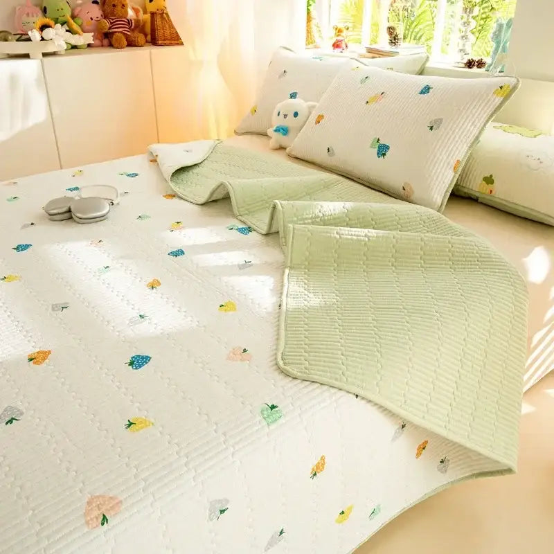 Cotton Dinosaur Bed Cover