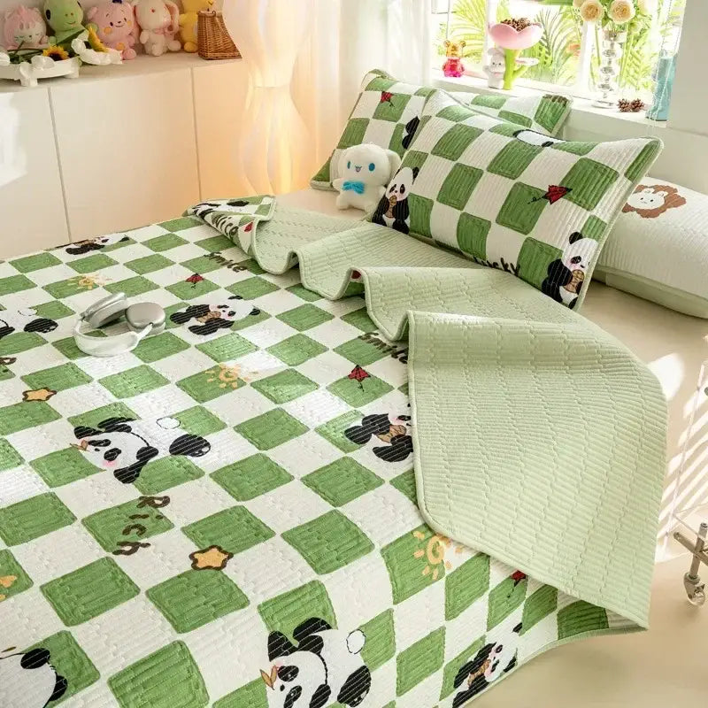 Cotton Dinosaur Bed Cover