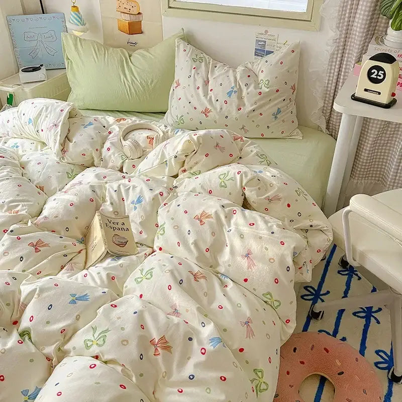 Dog Cupcake Fitted Sheet