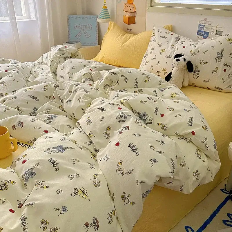 Dog Cupcake Fitted Sheet