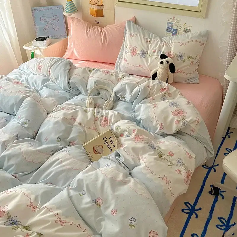 Dog Cupcake Fitted Sheet