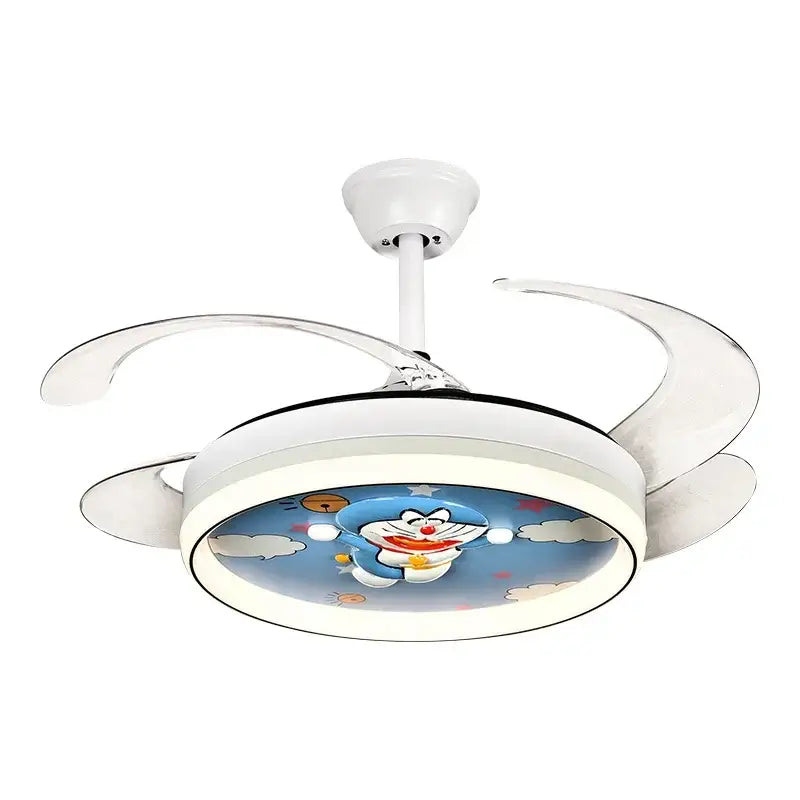 White Cartoon Ceiling Fan