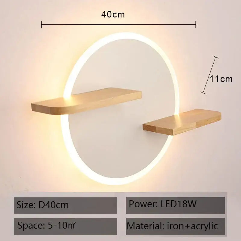 Cartoon Figurine LED Wall Lamp