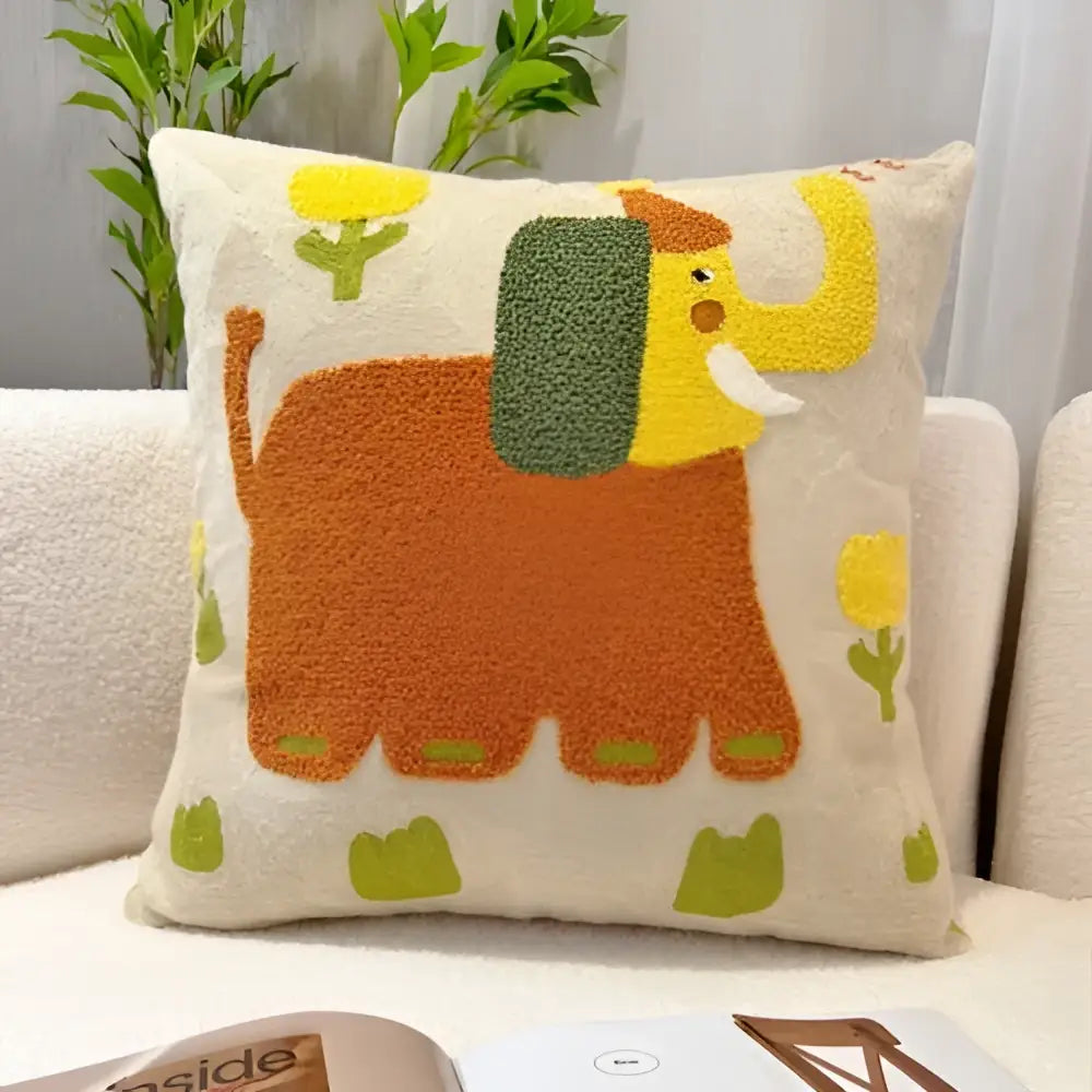 Oil Painting Throw Pillow