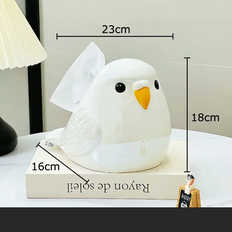 Yellow Green Ceramic Tissue Box