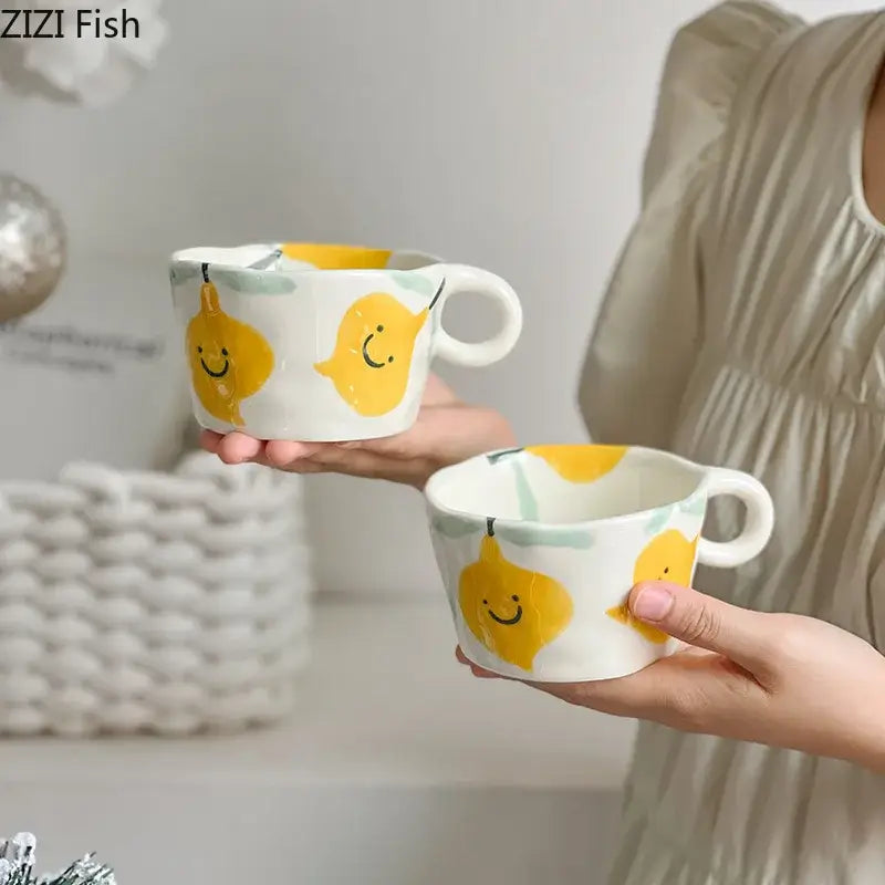 Colorful Ceramic Mug Set