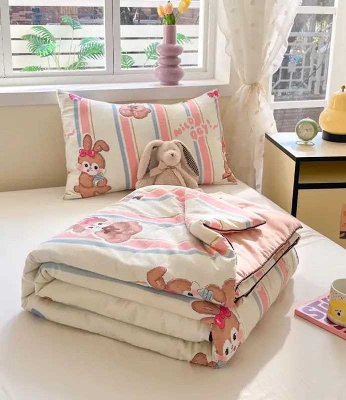 Yellow Cooling Summer Quilt