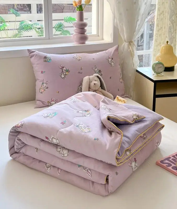 Yellow Cooling Summer Quilt