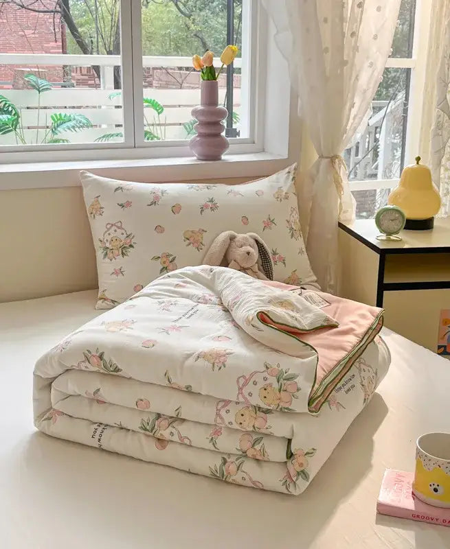 Yellow Cooling Summer Quilt