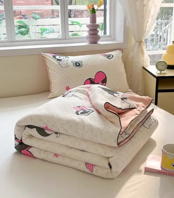 Yellow Cooling Summer Quilt