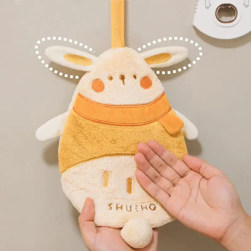 Plush Sloth Hand Towels