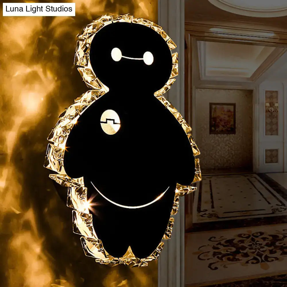 Snowman Plush LED Wall Light