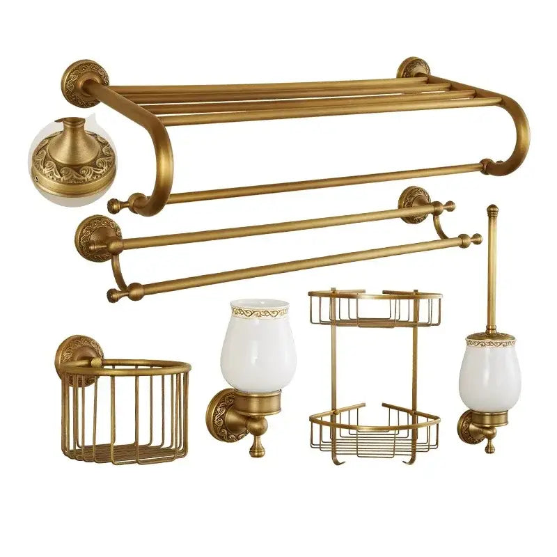 Bronze Hardware Set Lamps