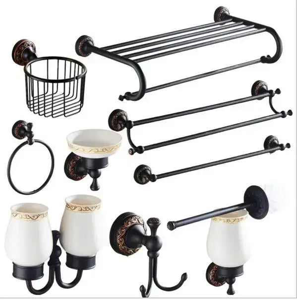White Gold Ceramic Set